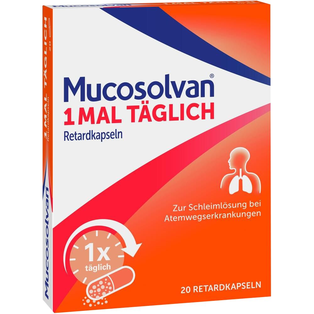 Mucosolvan® 1 MAL TÄGLICH